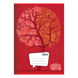 Notebook A4, 60 sheets - lined 464 (3)