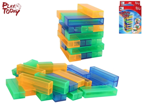 Play Today 45pcs of 15x5x23,5cm blocks in stacking tower in PBX