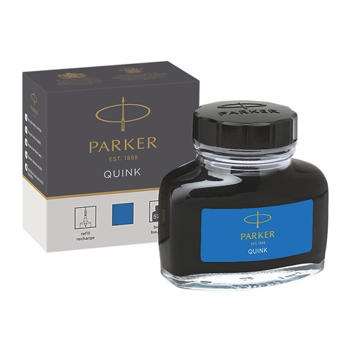 Fľaštičkový atrament Parker - modrý