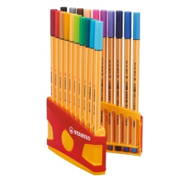 Liner STABILO point 88 set of 20 pcs in box (1)