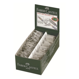 Rubber Faber-Castell 2001 Twin gray 2 pcs (30666)