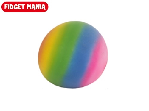Toys&Trends 2asstd 14cm giant rainbow fidget stretch ball in OTB