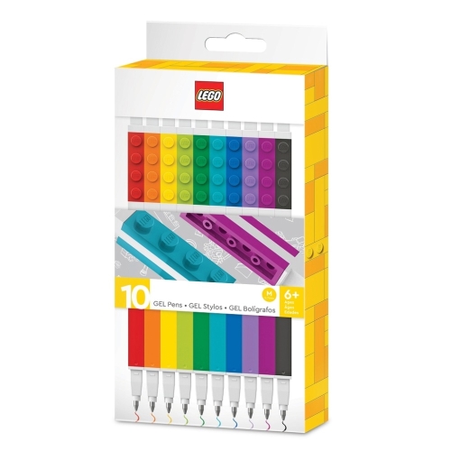 LEGO Gel Pens, mix of colours - 10 pcs
