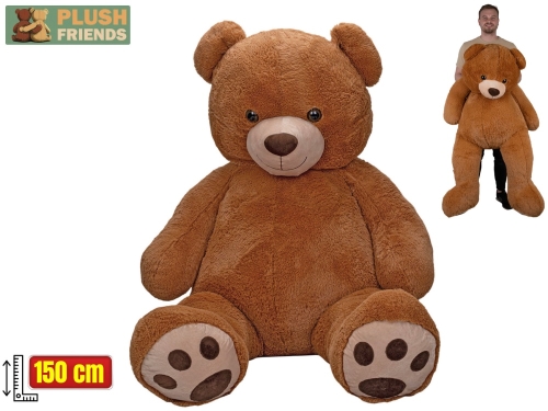 Plush Friends 150cm brown color plush bear 0m+
