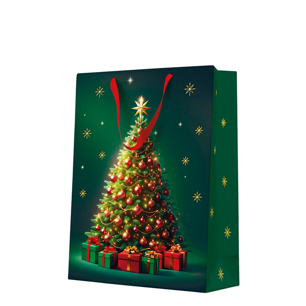 Darčeková taška vianočná 30x12x41 cm Christmas Tree