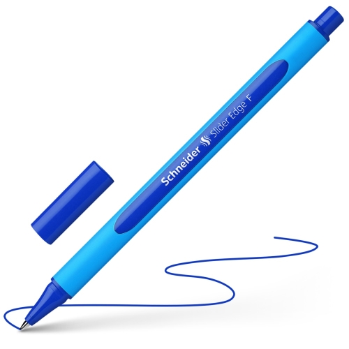 Pero guľôčkové Schneider Slider Edge F - modrá náplň