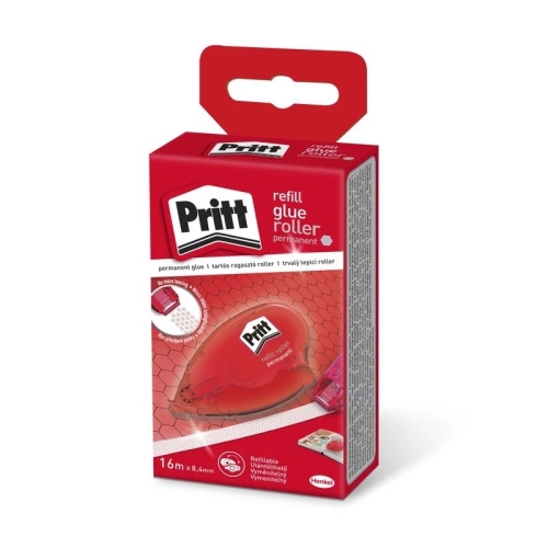 Pritt lepiaci roller s vymeniteľnou náplňou 8,4 mm x 16 m, permanent