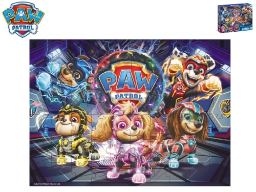 Paw Patrol puzzle 32x23cm meteorit 60dielikov v krabičke