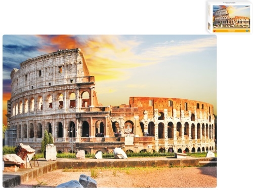 1000pcs of 70x50cm Colosseum puzzle in PBX