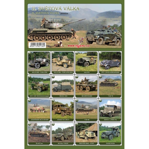 Pexeso A4 WW2 - 2. svetová vojna