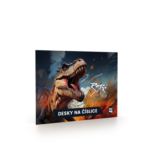 Dino number boards