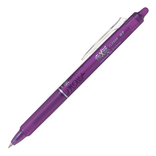 PILOT Frixion Ball Clicker 0,7 mm, fialový