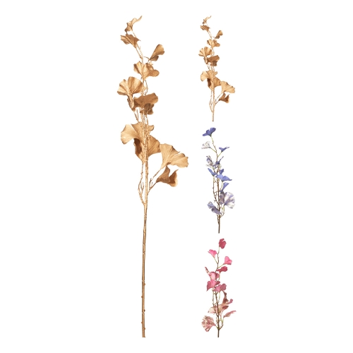 Ginkgo halter, mix/1 pcs