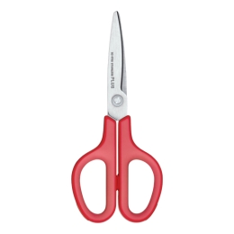 Nožnice PLUS SC-175S červené, 7" 174mm
