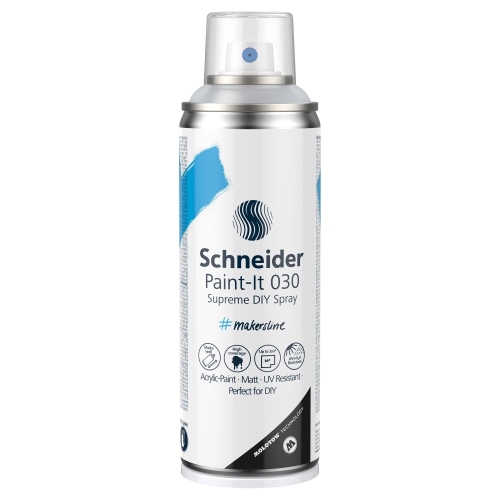 Akrylový sprej Schneider Paint-It 030 - matný číry lak