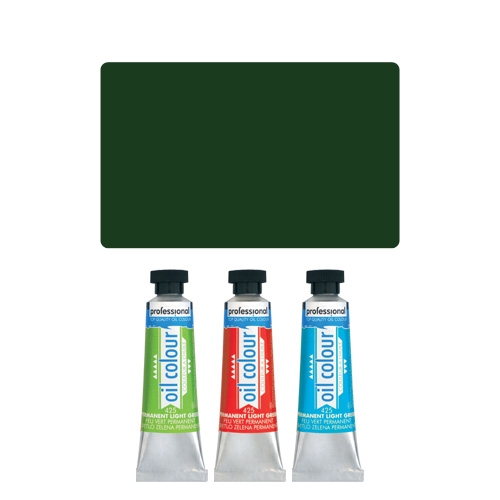 Oil paint JUNIOR 45 ml deep green 356