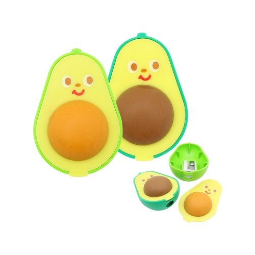 Eraser with grater - Avocado