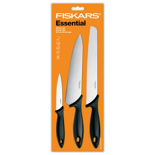 Sada nožov Essential 3 kusová Fiskars 1023784
