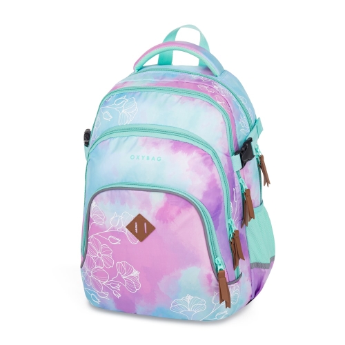 Student Backpack OXY SCOOLER Flowers