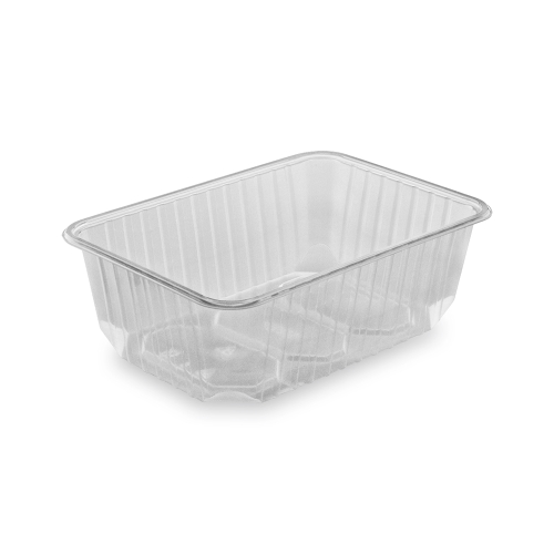Rectangular transparent tub 1000ml, /50pcs/