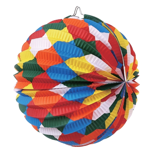 330320 Lampion Farby, papierovy, gulaty