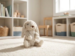 Take Me Home 1style only (sitting) 14cm plush rabbit 0m+ (1)