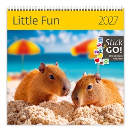 Nástenný kalendár 2027 Little Fun