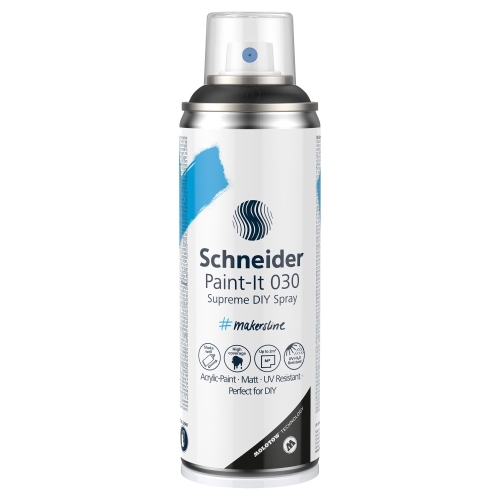 Akrylový sprej Schneider Paint-It 030 - čierny