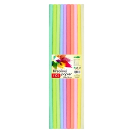 Krepový papier pastel 10 ks (1)