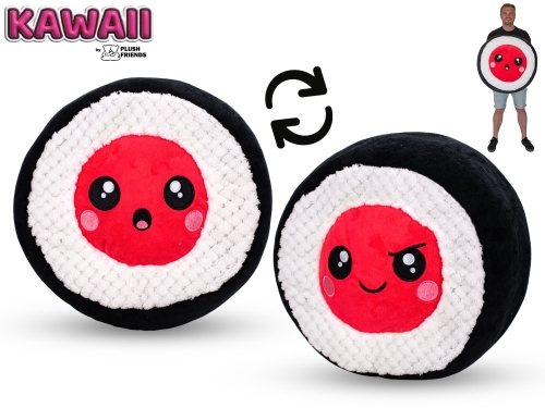 Plush Friends Kawaii 1style only (tuna) 60x60x35cm plush kawaii Sushi 0m+