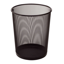 Waste bin, black, 18 l (24781)