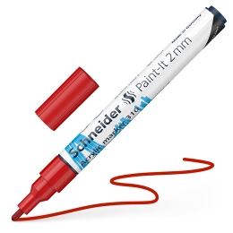 Schneider Paint-It 310 Acrylic Marker 2mm - red