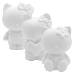 Pokladnička vinylová 19 cm "Ozdob si sám" - Hello Kitty (2)