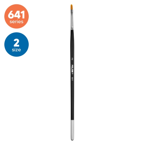 Flat brush MILAN no. 2 - 641