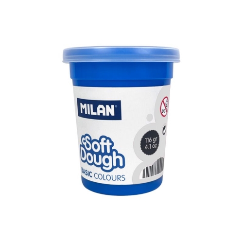 Plastelína MILAN Soft Dough biela 116g /1ks