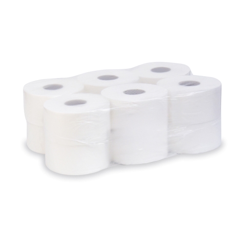 Toilet paper Jumbo, 2-layer/ 19", 12 pcs/ pack