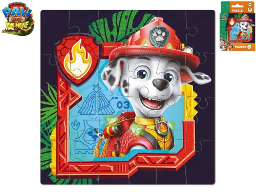 Paw Patrol: The Dino Movie puzzle 22x22cm Marshall 24dielikov v krabičke