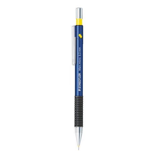 STAEDTLER "Mars micro" micropencil / brush, B, 0.3 mm, blue