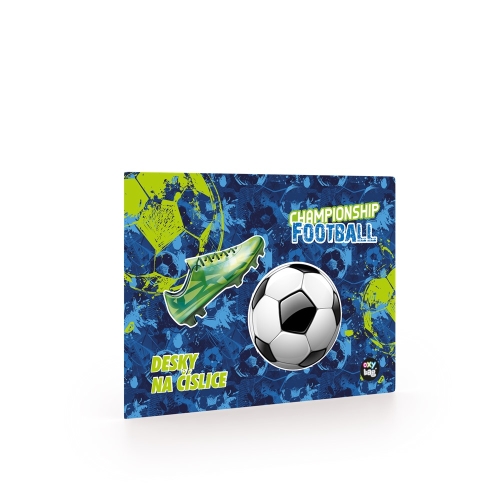 Boards for numbers Football 2
