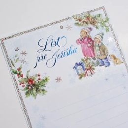 Christmas greeting - letter to Santa Claus