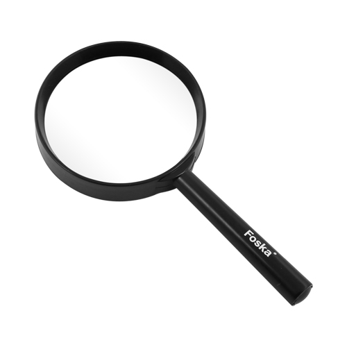 Magnifier Foska 3 x 75 mm, plastic frame