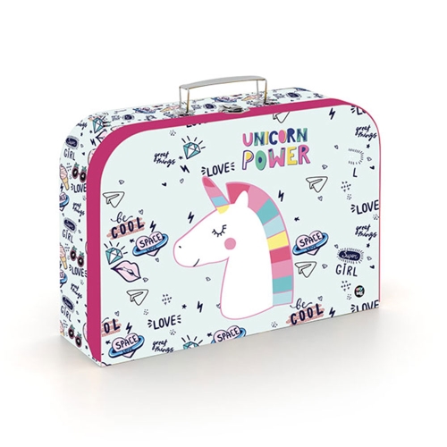 Children's laminate suitcase 34 cm Unicorn Iconic