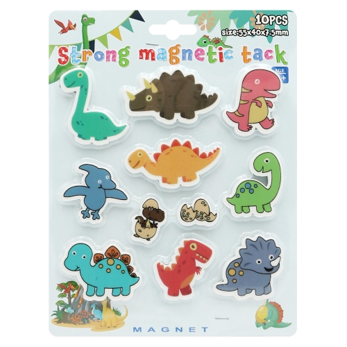 Magnetky dinosaury (sada 10 ks)