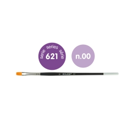 Flat brush MILAN no. 00 - 621 Premium Synthetic