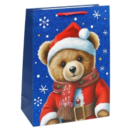 Christmas Gift Bag, 40x30x12 cm (assortment of 4 designs - price per piece) (1)