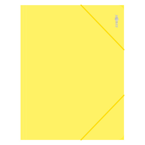 Zakladacia mapa s gumičkou PP/A4, žltá