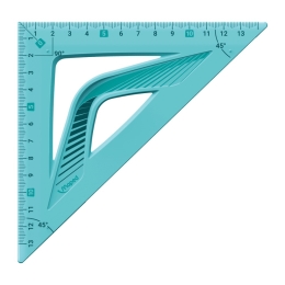 Set of MAPED rulers - durable, plastic, 4 pcs (2)