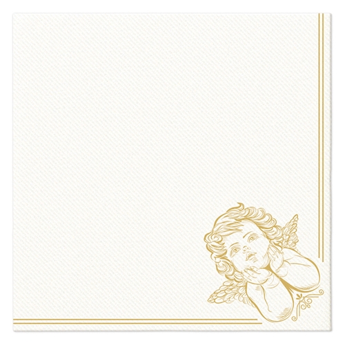 Airlaid napkins 40x40 cm (12 pcs) Cherubin