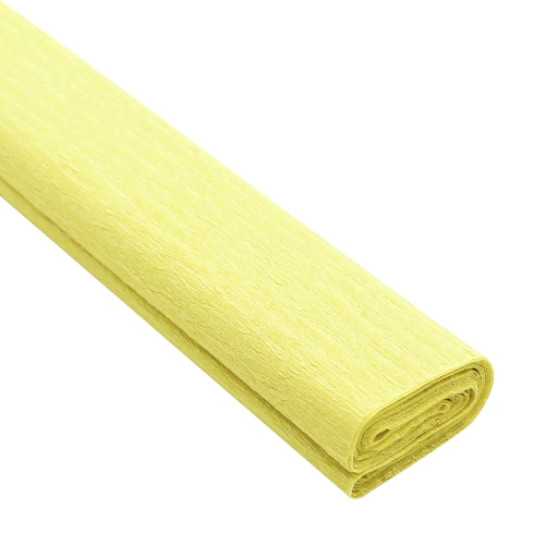 Krepový papier JUNIOR 200x50 cm - citrónový 03