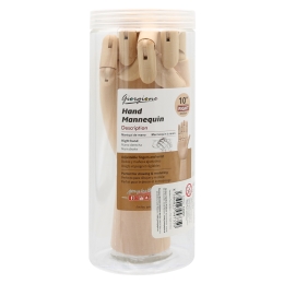 Wooden figurine 25 cm - right hand (1)